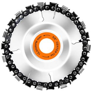 奥奔角磨机链条锯片4寸木工链条锯盘整形刀链锯盘100磨光机切割片