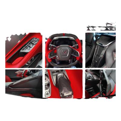 科尔维特C8内外饰真碳纤维改装