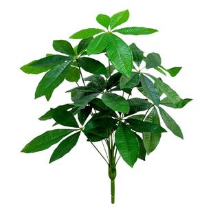 龟背叶仿真花高枝插花树枝大植物墙造景装饰北欧风仿生假绿植单枝