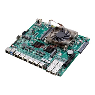 研域KD200W国产飞腾D2000六网2光口软路由工控主板麒麟统信PCIE