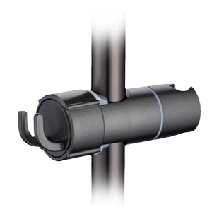 浴室免拆管花洒支架淋浴器免打孔升降杆滑套带钩便捷固定座配件扣