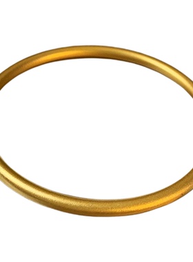 福中禧简美镀金素圈手环女