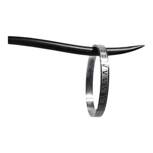 2024潮流钛钢手镯男士个性手环韩版女手链嘻哈古巴冷淡风饰品酷