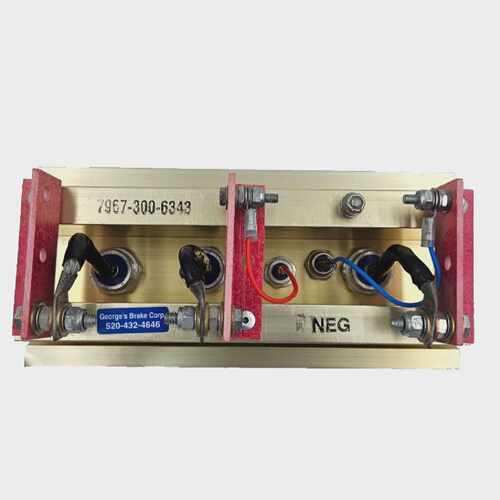 GEORGE'S BRAKE 7967-300-6343 NEG HEATSINK ASSEMBLY [FAST SHI