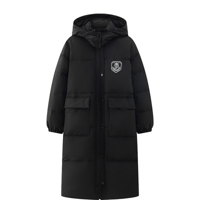 东京岁时记JK百搭防风长款羽绒服