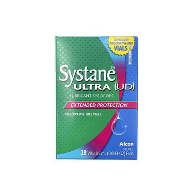 泰国进口Systane人工泪液滴眼液眼干眼症隐形眼镜眼药水无防腐剂