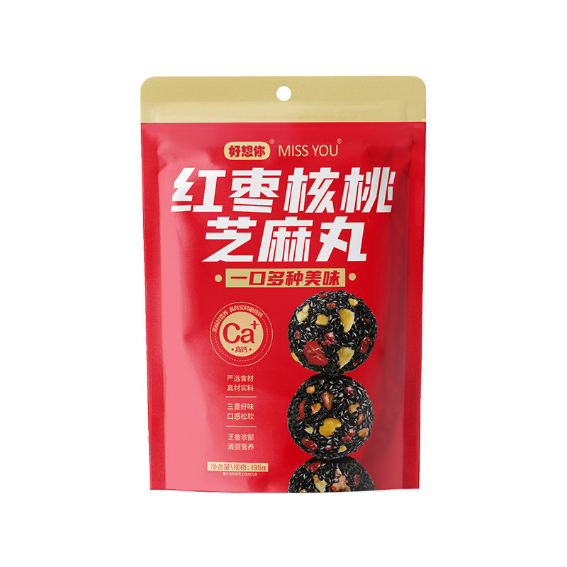 好想你红枣核桃黑芝麻丸135g
