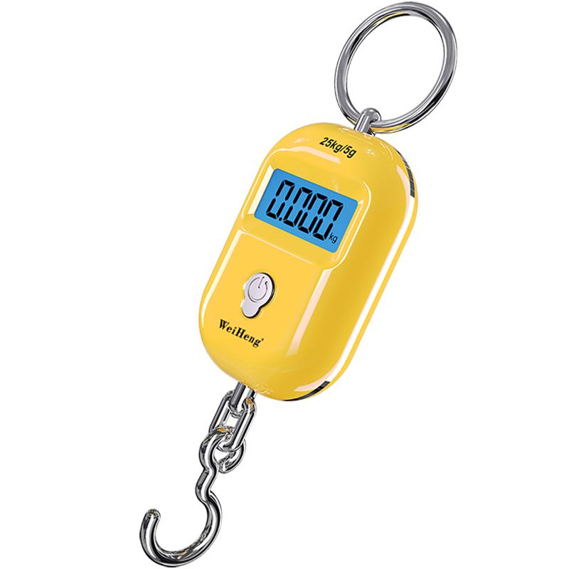 高精度小型便携式25kg鱼器电子秤