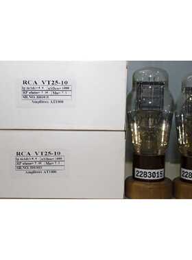 议价VT25-10 RCA 制造 Amplitrex 测试 1 对配对 2 件