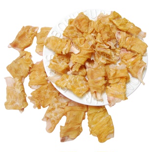 出口纯鸭胸绕鸭软骨250g约40个老幼犬补充钙磷关节润滑减缓磨损