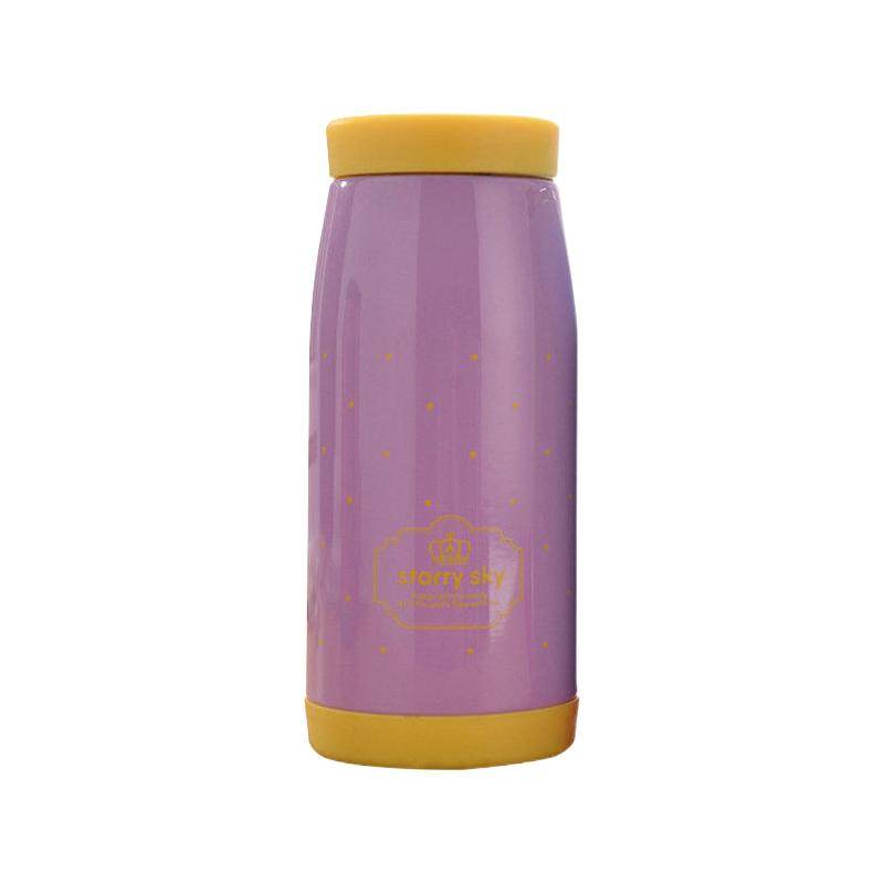 学生保温杯创意简约情侣水杯可爱女士便携不锈钢保温杯个性大肚杯