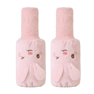 儿童袖套女冬2025新款羽绒服套袖学生暖手防脏护袖手套袖套二合一