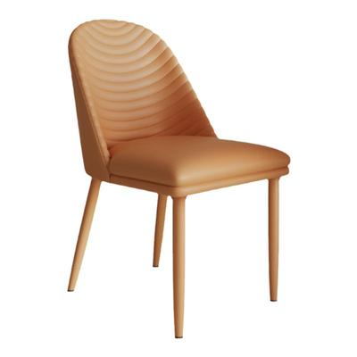 帕沙曼碳素钢餐椅PU皮