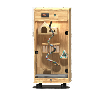 蜜袋鼯宠物保温箱饲养箱蜜袋鼠柜子小蜜飞鼠松鼠窝笼抽屉款大别墅