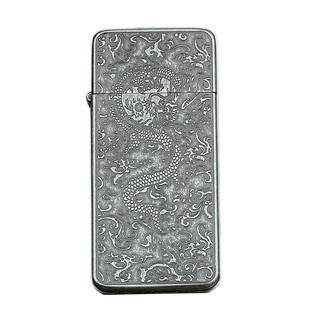 佐罗zorro煤油打火机复古黄铜砂轮礼物送男友防风耐用薄款祥云龙