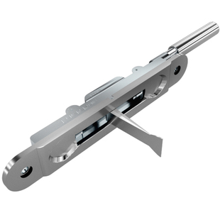 锁暗插销不锈钢门防盗大门天地子母门双开门防火加厚老式中控门栓