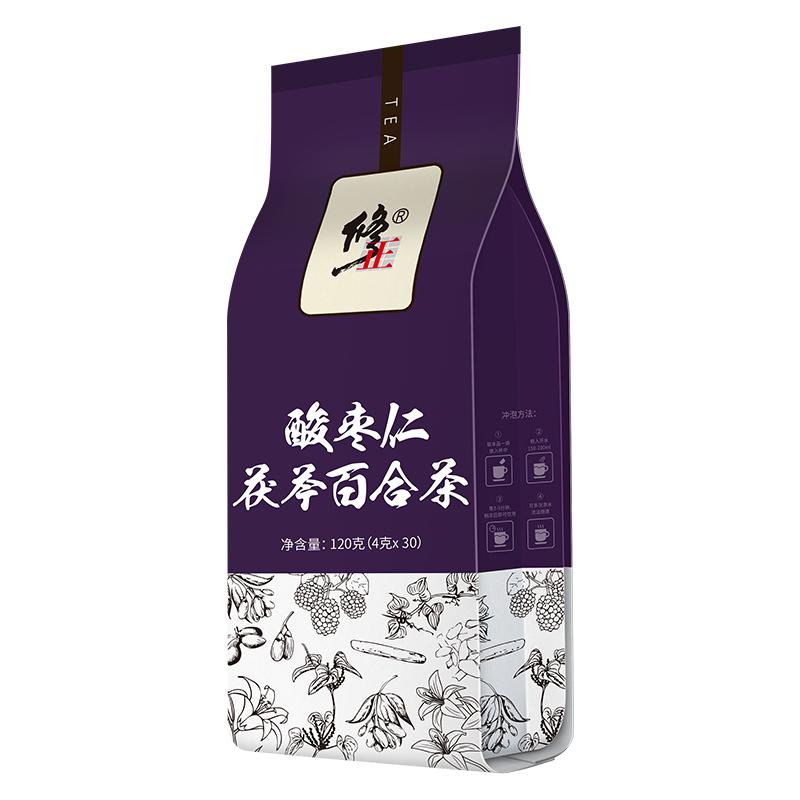 修正酸枣仁茯苓百合茶助养生质量差眠睡眠膏丸晚安官方旗舰店正品