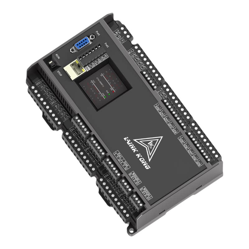 领控PLC可编程控制器工控板三菱FX3U 定制 8轴称重网口G代码13%税