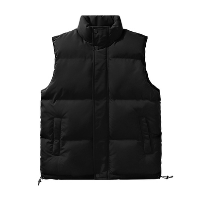 真维斯男士马甲2025新款冬季坎肩保暖立领夹棉青少年男款无袖外套