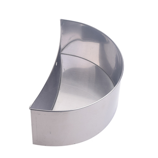 不锈钢腰斗砧板围垃圾斗烧味垃圾桶杂物不锈钢半圆半杂料斗垃圾盒