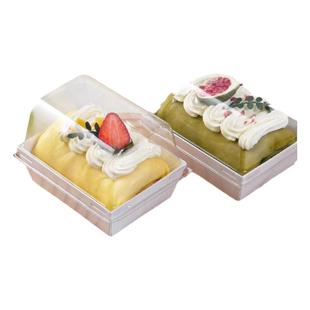 蛋糕卷包装盒网红毛巾卷棉被瑞士卷打包盒子高盖切块慕斯甜品烘焙