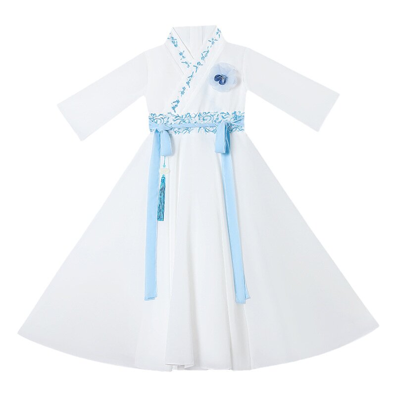亲子装中国风裙子母女汉服连衣裙