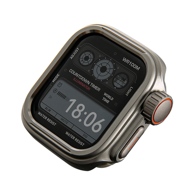 苹果s10手表applewatch金属s11一体S7秒变ultra3保护壳S9/8/SE2