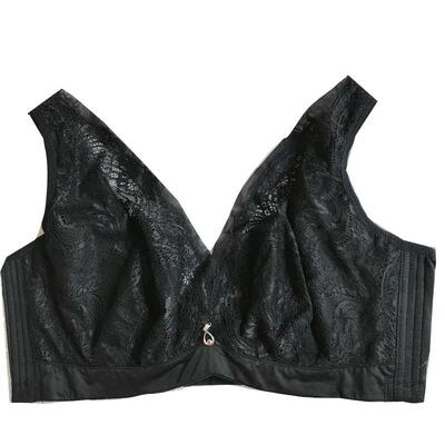 薄杯大码记忆钛圈文胸罩