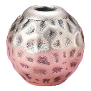 S999足银纯银碎银子陨石珠散珠手串男女diy手工手链项链隔珠复古