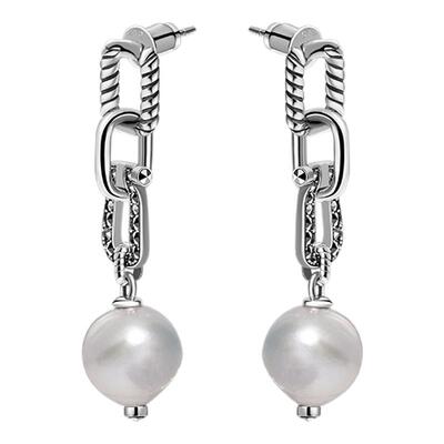 mgs曼古银安妮公主高级珍珠耳环