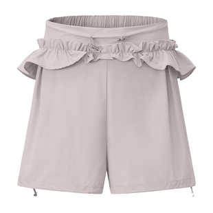 众爱舞苑芭蕾短裤静音练功裤发热舞蹈裤抽绳热身裤女生形体芭蕾裤