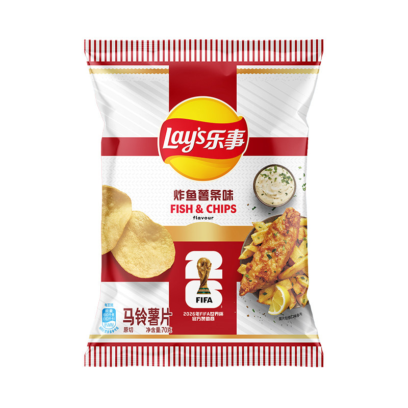 乐事薯片见手青味油泼辣子味