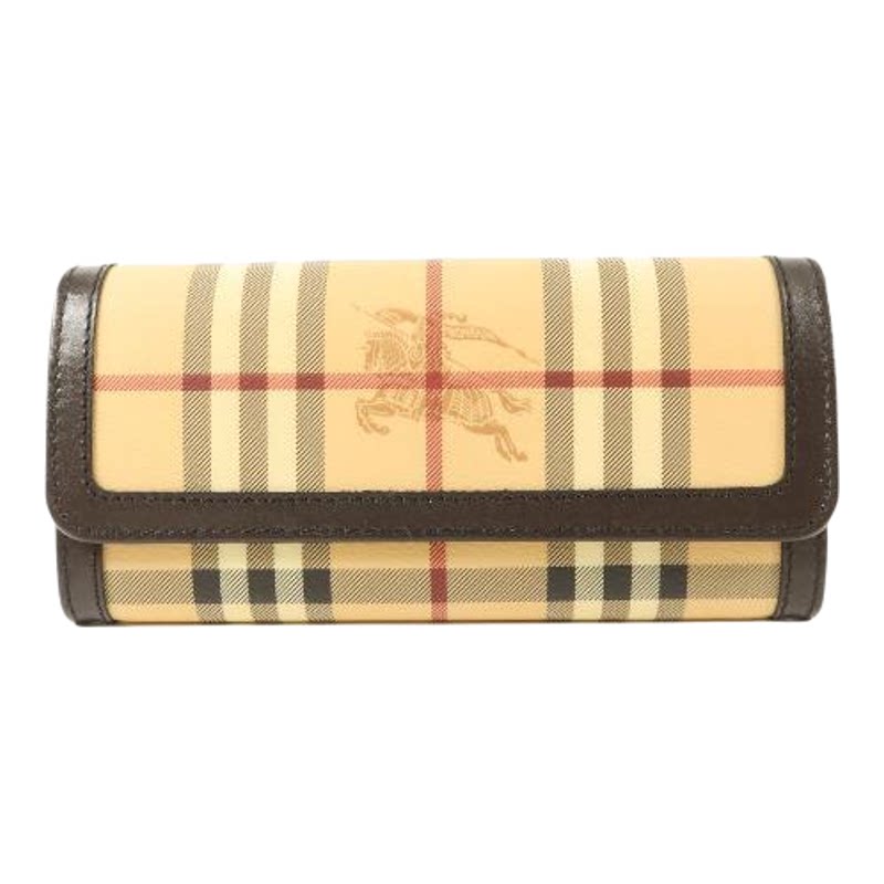 中古Burberry博柏利长钱包