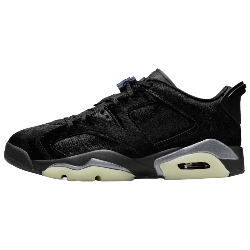 NIKE耐克女子AIR JORDAN 6 RETRO黑色运动复古篮球鞋IO9786-001