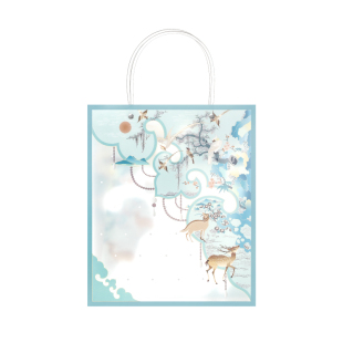 故宫淘宝|手绘伴手礼手提袋文创生日节日礼物礼品袋包装袋高级感