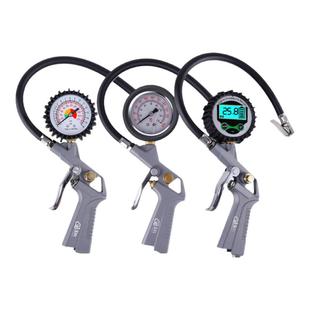 玉豹高精度耐摔数显胎压表汽车轮胎打气表压力监测器加气表充气头