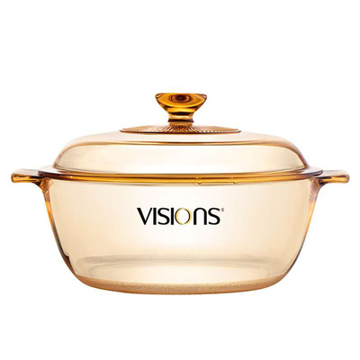 康宁正品全新美式风透明玻璃锅