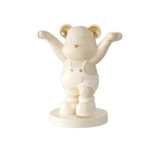 暴力熊红酒架杯架摆件客厅2025新款奶油风酒柜装饰品乔迁新居送礼