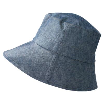 kloussy亚麻大帽檐渔夫帽