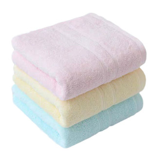 6734 洁丽雅纯棉舒适柔软吸水素色毛巾成人柔软中巾60X30家用