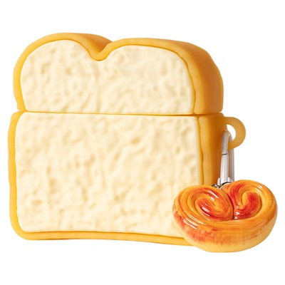 苹果AirPods仿真面包耳机保护套