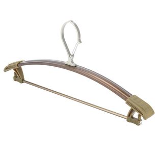 防风衣架卡扣太空铝合金家用宽肩无痕晾衣架高层室外防掉衣撑衣挂