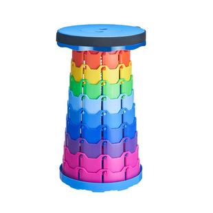 折叠凳户外旅行便携式小板凳可调节伸缩钓鱼椅子马扎登露营小凳子