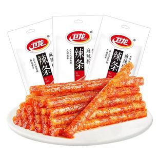 张奇龙网红75克简单点系大辣棒甜辣大面筋办公休闲宿舍解馋小零食