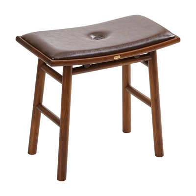 实木家用轻奢马鞍凳中式客厅