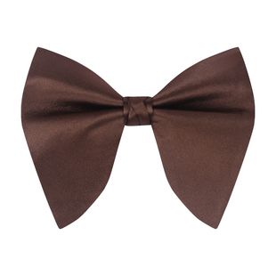 高档领结婚礼男结婚正装衬衫蝴蝶结咖啡色礼服燕尾结西服长尾牛角