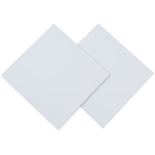 96氧化铝陶瓷片正方形刚玉耐磨绝缘散热瓷片耐高温基板激光定制