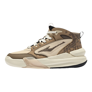 鸿星尔克板鞋男鞋冬季休闲鞋百搭男士鞋子男款高帮厚底增高运动鞋