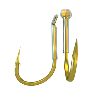 歪嘴血槽大物鱼钩加粗伊势尼有刺珠珠千又巨物钩青鲟鱼标鱼专用钩