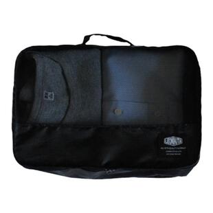 LEONIKITA 尼龙黑色旅行收纳包组合口罩袋护照袋电源线收纳包